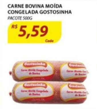 Assaí Atacadista Carne Bovina Moida Congelada Gostosinha 500g oferta