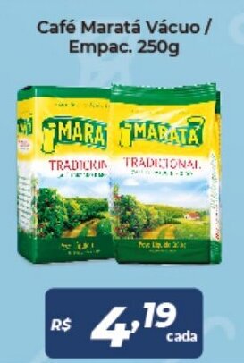 Atakarejo Cafe Marata Vacuo/ Empac. 250g oferta