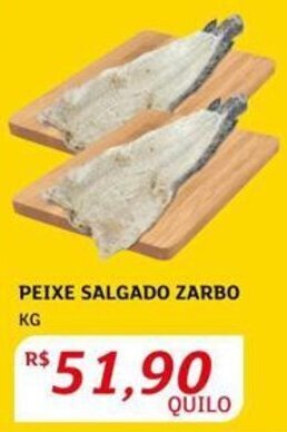 Peixe Salgado Zarbo 1kg