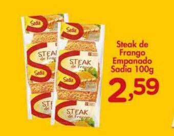 Confiança Supermercados Steak de frango empanado sadia oferta