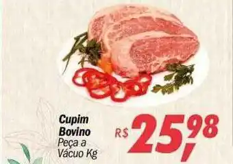 Big Box Cupim bovino peça a vácuo kg oferta