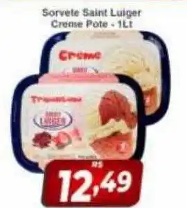 Sorvete saint luiger creme pote