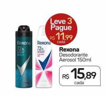 Drogal Rexona desodorante aerosol oferta