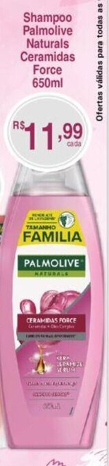 Shampoo Palmolive naturals Ceramidas Force 650ml