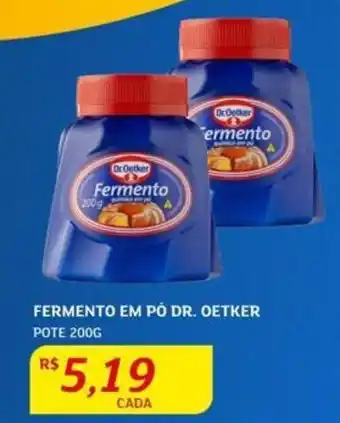 Assaí Atacadista Fermento em pó Dr.Oetker 200g oferta