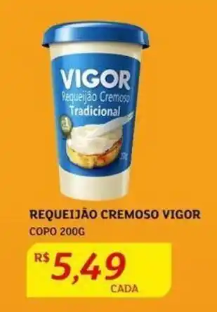 Assaí Atacadista Requeijão Cremoso Vigor 200g oferta