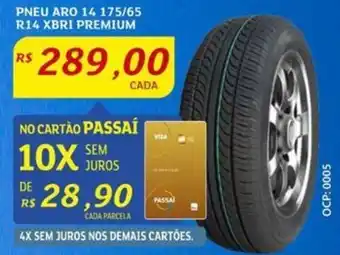 Assaí Atacadista Pneu Aro 14 175/65 R14 Xbri Premium oferta