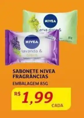Assaí Atacadista Sabonete Nivea Frag. 85g oferta