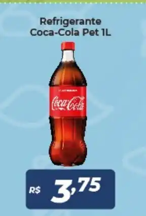 Refrigerante Coca Cola Pet 1L