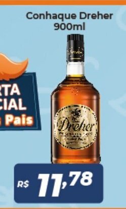 Conhaque Dreher 900ml
