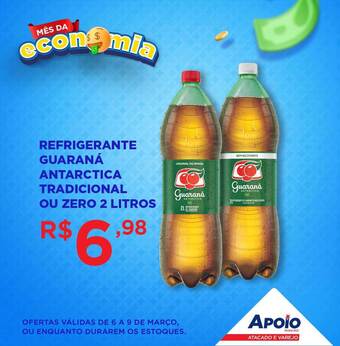 Apoio Mineiro Refrigerante guaraná antarctica tradicional ou zero oferta