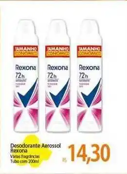 Desodorante aerossol rexona