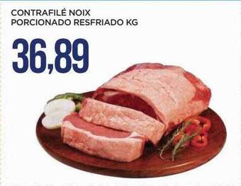 Apoio Mineiro Contrafilé noix porcionado resfriado kg oferta