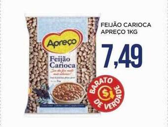 Apoio Mineiro Feijão carioca apreço oferta