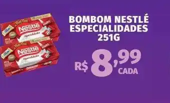 Bahamas Supermercados Bombom nestlé especialidades oferta