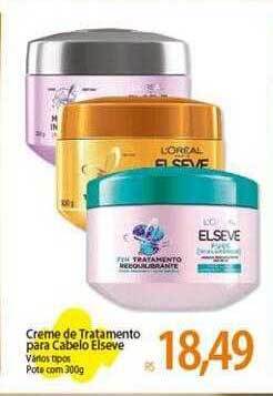 Atacadão Creme de tratamento para cabelo elseve oferta