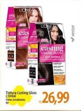 Atacadão Tintura casting gloss l'oréal oferta