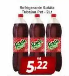 Refrigerante sukita tubaina pet