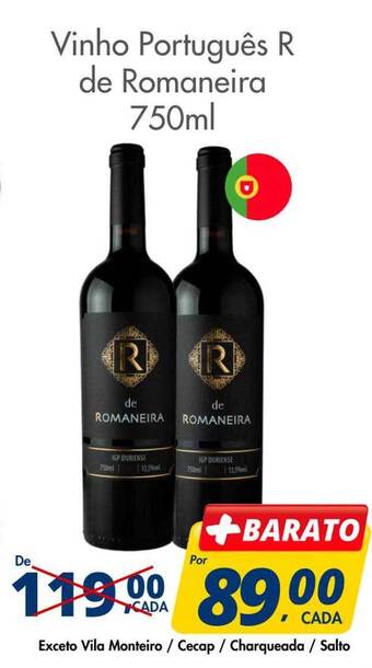 Vinho português r de romaneira