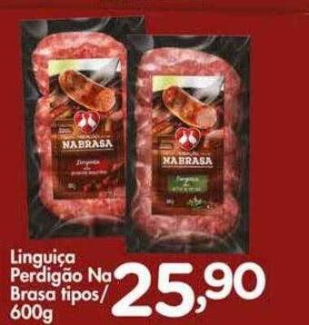 Confiança Supermercados Linguiça perdigão na brasa tipos oferta