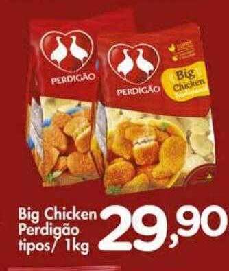 Confiança Supermercados Big chicken perdigão tipos oferta