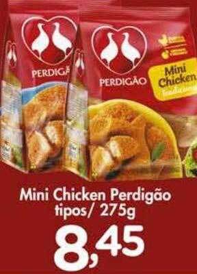 Confiança Supermercados Mini chicken perdigão tipos oferta