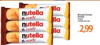 Atacadão Biscoito Ferrero Nutella 22g oferta