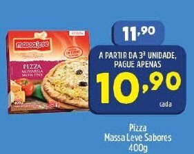 Arena Atacado Pizza Massa Leve Sabores 400g oferta