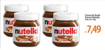 Atacadão Creme de Avela Ferrero Nutella 140g oferta