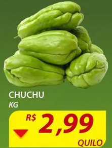 Assaí Atacadista Chuchu 1kg oferta