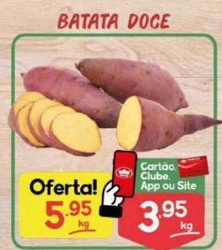 Supermercados Princesa Batata doce oferta