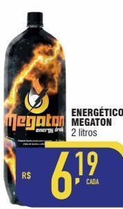 Mercantil Rodrigues Energético megaton 2lt oferta