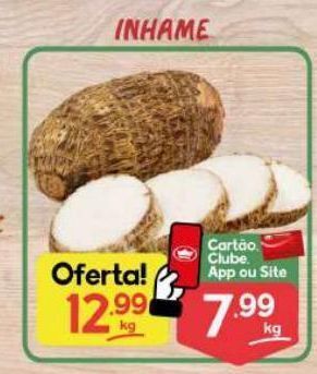 Supermercados Princesa Inhame oferta