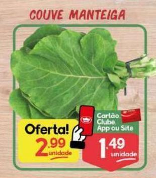 Supermercados Princesa Couve manteiga oferta