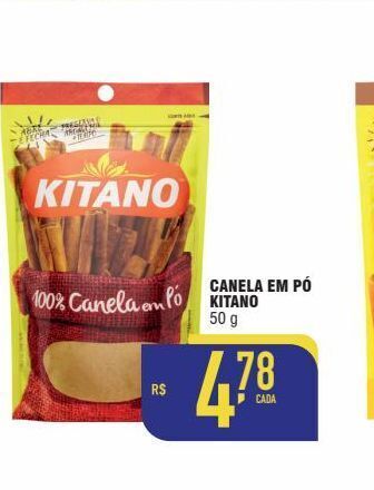 Mercantil Rodrigues Canela em pó kitano oferta