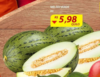Assaí Atacadista Melão Verde 1kg oferta