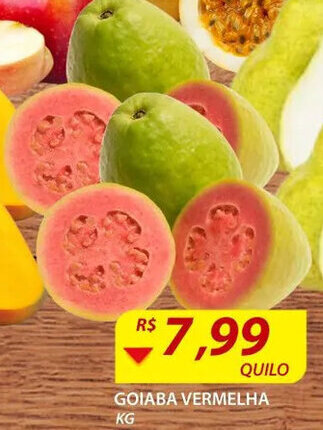 Assaí Atacadista Goiaba Vermelha 1kg oferta