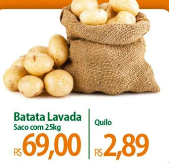 Atacadão Batata Lavada 1kg oferta
