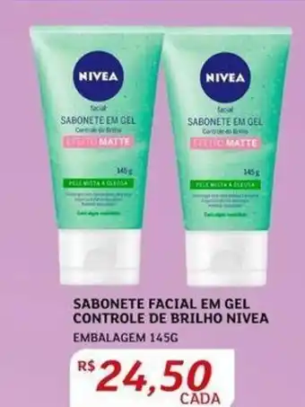 Assaí Atacadista Sabonete Facial em Gel Controle de Brilho Nivea 145g oferta