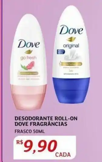 Assaí Atacadista Desodorante Roll On Dove Frag, 50ml oferta