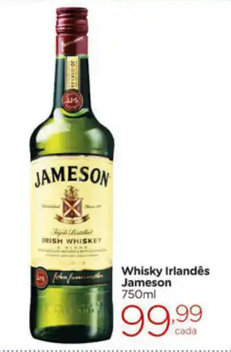 Whisky Iriandes Jameson 750ml