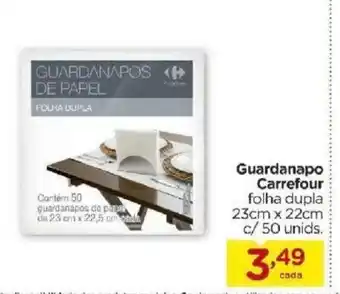 Carrefour Bairro Giardanapo Carrefour 23cmx22cm c/50 unids. oferta