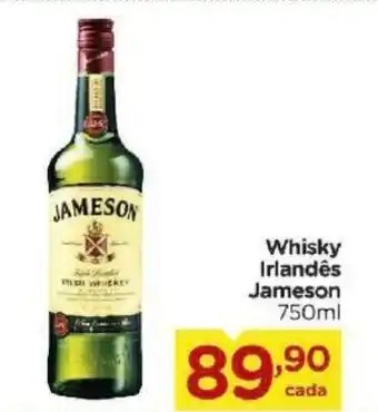 Whisky Iriandes Jameson 750ml
