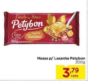 Massa p/ Lasanha Petybon 200g