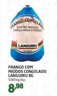 Cooper Frango com miudos congelado languiru kg oferta
