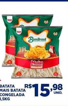 Tatico Batata mais batata congelada oferta