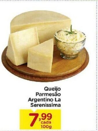 Carrefour Bairro Queijo Parmesao Argentino La Serenissima 100g oferta