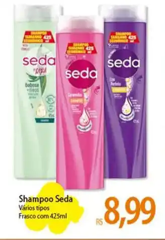 Atacadão Shampoo Seda 425ml oferta