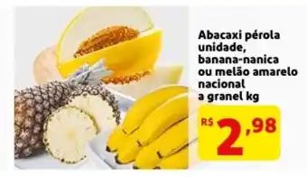 Mercado Extra Abcaxi perola unidade 1kg oferta