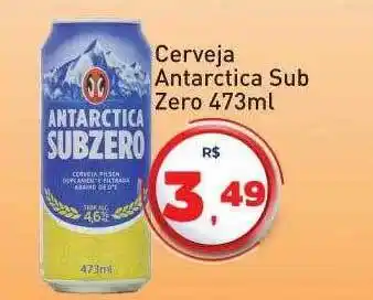 Tonin Superatacado Cerveja antarctica sub zero oferta